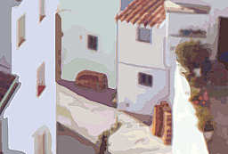 Andalucia Hand Painted Canvas