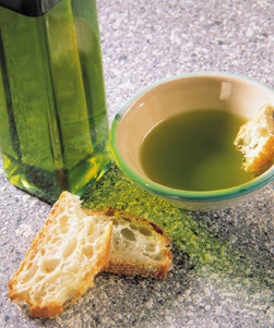 Olive Oil and Fresh Bread