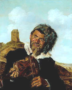 Fisherman Playing the Violin - c. 1630 - Frans HALS (Attributed to)