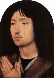 Memling - Young Man at Prayer c. 1485