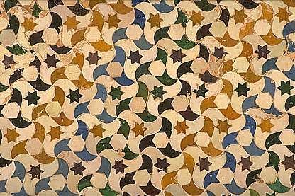 Spanish Tiles - Mosaic from The Alhambra