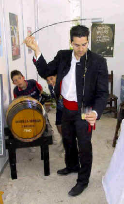 Pouring Sherry