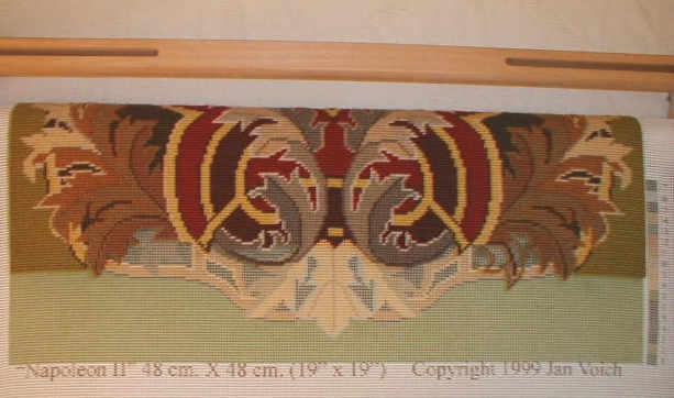 Napoleon II - stitched canvas