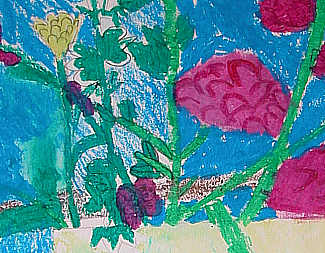 Flowers - Pastel Drawing