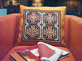 Memling Needlepoint Pillows